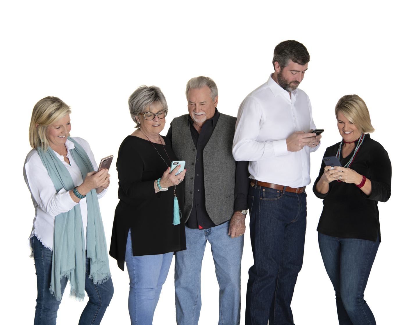 group using phone